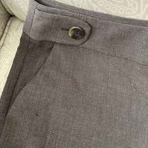 Style & Co. Woman’s Gray Flat Front Pants